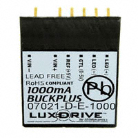LEDdynamics Inc. - 7021-D-E-1000 - LED SUPPLY CC BUCK 32V 1A 7SIP