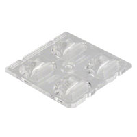 Ledil - C13299_STRADA-2X2-ME - LENS ARRAY SQ 4POS 50 + 50MM