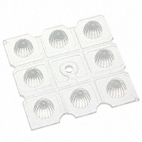 Ledil - C15983_STRADELLA-8-HV-HB-S - LENS ARRAY SQUARE 49.5MM 8POS