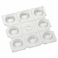 Ledil - C15985_STRADELLA-8-HV-HB-W - LENS ARRAY SQUARE 49.5MM 8POS