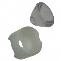 Ledil - FA10752_LO2-REC - LENS CLEAR OVAL ADHESIVE MNT