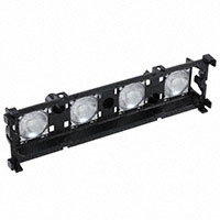 Ledil - FCP15347_FLORENTINA-4X1-O - LENS ARRAY RECTANG 4 POS 169.67X