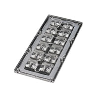 Ledil - CS15363_STRADA-IP-2X6-T2-B - LENS ASSEMBLY RECTANGLE 12POS