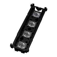 Ledil - FCP15709_FLORENTINA-4X1-MRK-M - LENS RECTANG 4 POS 169,67X49,67M