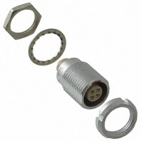 LEMO - ECG.1B.304.CLL - CONN PNL MNT RCPT 4SKT SLD CUP