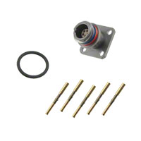 LEMO - EDN.0M.305.XLM - CONN PNL MNT RCPT 5SKT CRIMP