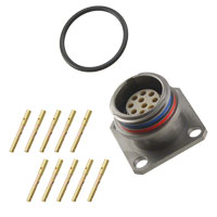 LEMO - EDN.2M.310.XLM - CONN PNL MNT RCPT 10SKT CRIMP