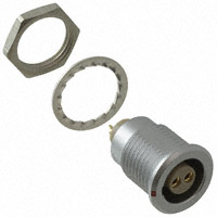 LEMO - EGG.1B.302.CLL - CONN PNL MNT RCPT 2SKT SLD CUP