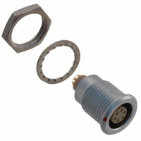 LEMO - EGG.1B.306.CLL - CONN PNL MNT RCPT 6SKT SLD CUP