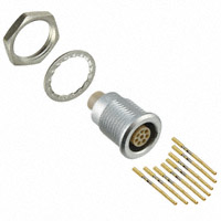 LEMO - EGG.1B.308.CYM - CONN PNL MNT RCPT 8SKT CRIMP