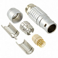 LEMO - FGG.3B.322.CLAD10 - CONN INLINE PLUG 22PIN SLD CUP