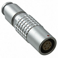 LEMO - PHG.1B.306.CLLD52Z - CONN INLINE RCPT 6SKT SLD CUP