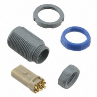 LEMO - XKN.M08.GLLA - CONN PNL MNT RCPT 8SKT SLD CUP