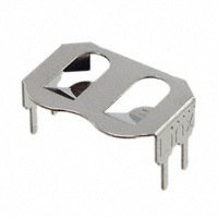 Linx Technologies Inc. - BAT-HLD-012-THM - RETAINER BATT CR1216/1225 PC PIN
