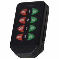 Linx Technologies Inc. - CMD-HHCP-418-MD - XMITTER HANDHELD 418MHZ 8 BUTTON