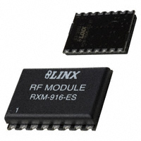 Linx Technologies Inc. - RXM-916-ES - RECEIVER RF 916MHZ 16PIN SMD
