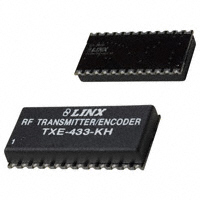 Linx Technologies Inc. - TXE-433-KH - TRANSMITTER RF 433MHZ SMT