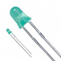 Lite-On Inc. - LTL-1CHG - LED GRN DIFF 3MM ROUND T/H
