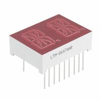 Lite-On Inc. - LTM-8647AHR - DISPLAY 2DGT ALPHA-NUM RED 0.54"