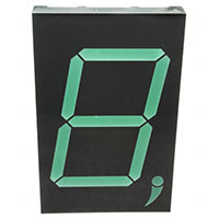 Lite-On Inc. - LTS-30801G - LED 7-SEG 3" 1DIGIT GREEN CA