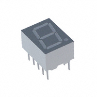 Lite-On Inc. - LTS-4301JR - LED 7-SEG .40" 1DGT SUPER RED CC