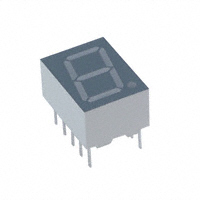 Lite-On Inc. - LTS-4801JR - LED 7-SEG .40" 1DGT SUPER RED CA