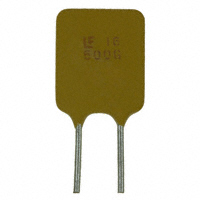 Littelfuse Inc. - 16R500GPR - PTC RESETTABLE 16V 5A RADIAL