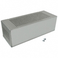 LMB Heeger Inc. - PERF-137 PLAIN - BOX CHASSIS ALUM UNPTD 8"L X 3"W