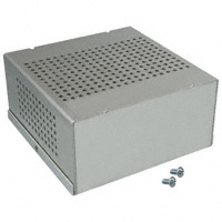 LMB Heeger Inc. - PERF-143 PLAIN - BOX CHASSIS ALUM UNPTD 4"L X 4"W