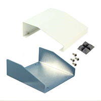 LMB Heeger Inc. - UNC 1 3/4-5-5-BLUE/WHITE - CABINET ALUM BLU/WHI 5"L X 5"W