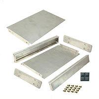 LMB Heeger Inc. - UPS 175-12-7 PLAIN - CABINET ALUM 6.88"L X 11.75"W