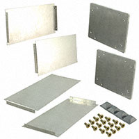 LMB Heeger Inc. - UPS 525-14-7 PLAIN - CABINET ALUM 6.88"L X 13.75"W