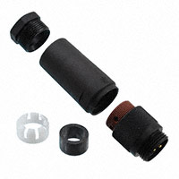 Lumberg Automation - RSC 50/16 - CONN RCPT MALE 5POS GOLD SCREW