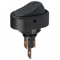Lumex Opto/Components Inc. - CLS-RO11A12250G - SWITCH ROCKER SPST 30A 12V
