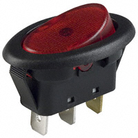 Lumex Opto/Components Inc. - CLS-RO11A12251R - SWITCH ROCKER SPST 20A 12V