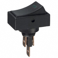 Lumex Opto/Components Inc. - CLS-RR11A12250G - SWITCH ROCKER SPST 25A 12V