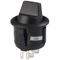 Lumex Opto/Components Inc. - CLS-TC11A12190R - SWITCH TOGGLE SPST 20A 12V