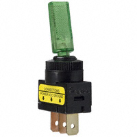 Lumex Opto/Components Inc. - CLS-TC11A12252G - SWITCH TOGGLE SPST 20A 12V