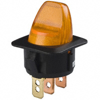 Lumex Opto/Components Inc. - CLS-TS11A12250Y - SWITCH TOGGLE SPST 25A 12V