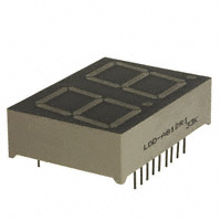 Lumex Opto/Components Inc. - LDD-A812RI - LED 7-SEG .80 DUAL GRN CA DIRECT