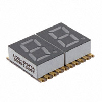 Lumex Opto/Components Inc. - LDD-SMHTA302RISUGT - 7SEG DISPLAY 2DIGIT GRN 0.3" CA
