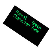 Lumex Opto/Components Inc. - LOD-H12864GP-G - 128X64 GRAPHIA OLED GREEN PIXEL