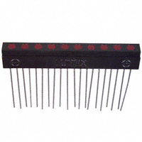 Lumex Opto/Components Inc. - SSA-LXB102ID - LED ARRAY 3MM 10SEG FLAT TOP RED