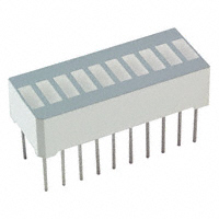 Lumex Opto/Components Inc. - SSA-LXB10HW-GF/LP - LED ARRAY 10X25MM 10SEG RED DIFF