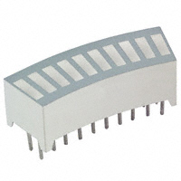 Lumex Opto/Components Inc. - SSA-LXB10SRW-10652 - LED ARRAY 10-SEG CURVED SUPR RED
