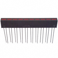 Lumex Opto/Components Inc. - SSA-LXH1025ID - LED ARRAY 2.5X5MM 10-SEG RED