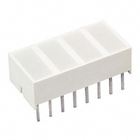 Lumex Opto/Components Inc. - SSB-LX2620IW - LED LTBAR 4WINDOW 8CHIP RED DIFF