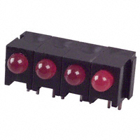 Lumex Opto/Components Inc. - SSF-LXH2300/4ID - LED 3MM RA 4WIDE MATING RED PCMT