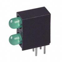 Lumex Opto/Components Inc. - SSF-LXH240GGD - LED 3MM RA 2-HI GRN/GRN PC MNT