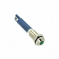 Lumex Opto/Components Inc. - SSI-LXW06DNS-G12V - LED IND M6 PNL MT GRN 12V IP67